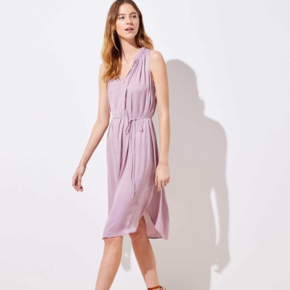 NWT Loft tie waist dress